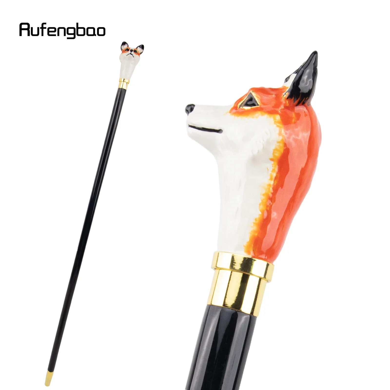 Wood Filler Stick - Ceramic Red Fox Head Wooden Single