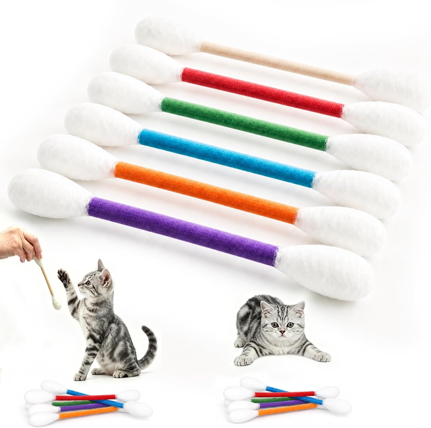 Wood Filler Stick - Creative cat mint toy, large cotton