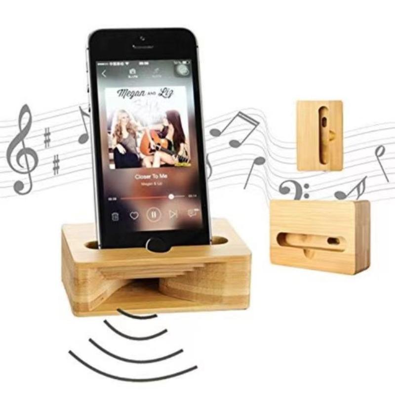 Home Improvement Videos - Bamboo Phone Stand With Passive Sound