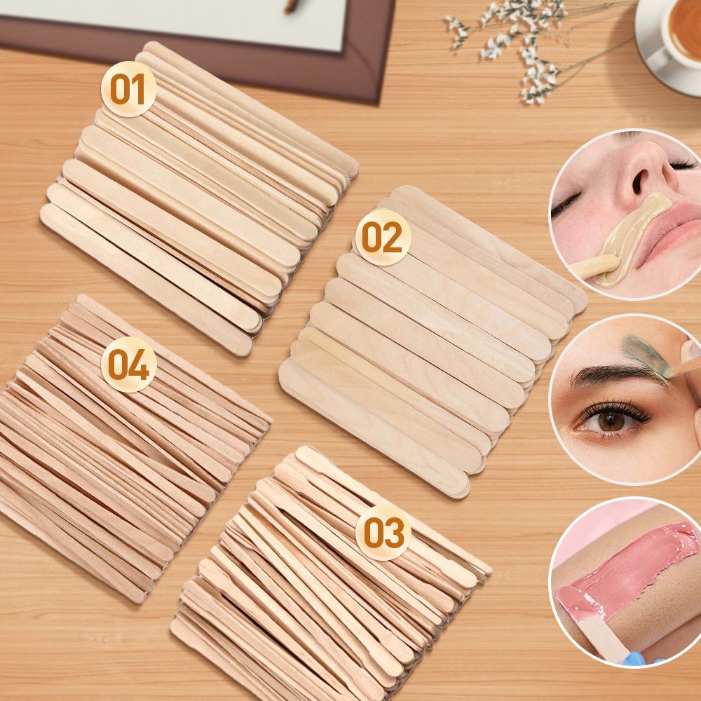 500/200/100Pcs Wooden Hair Rem - Wood Filler Stick 评论和价格