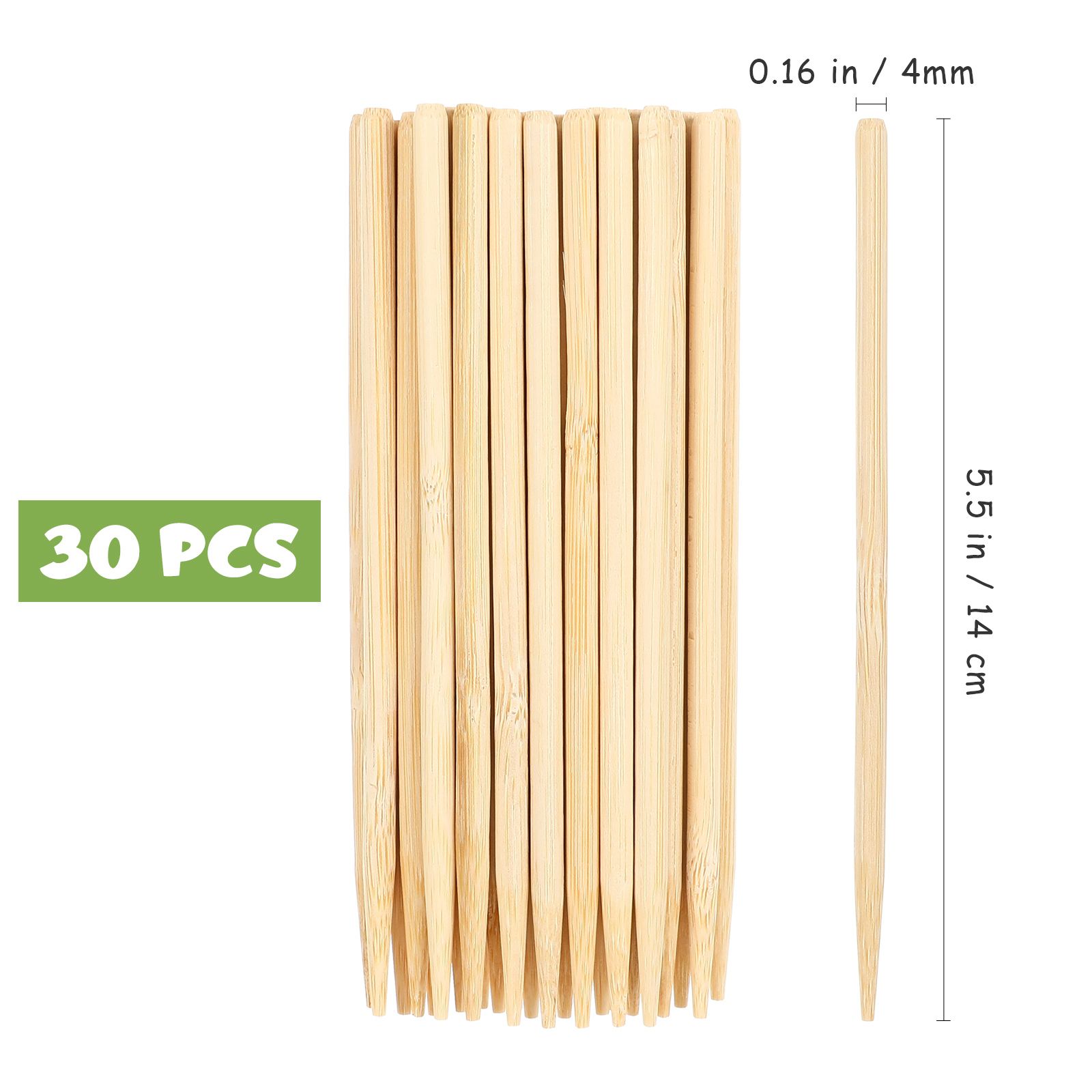 30pcs Scratch Bamboo Pens Wax  - Wood Filler Stick 评论和价格