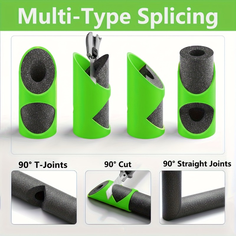 3Pcs Pipe Insulation Cutter V- - Pipe Insulation Foam 评论和价格