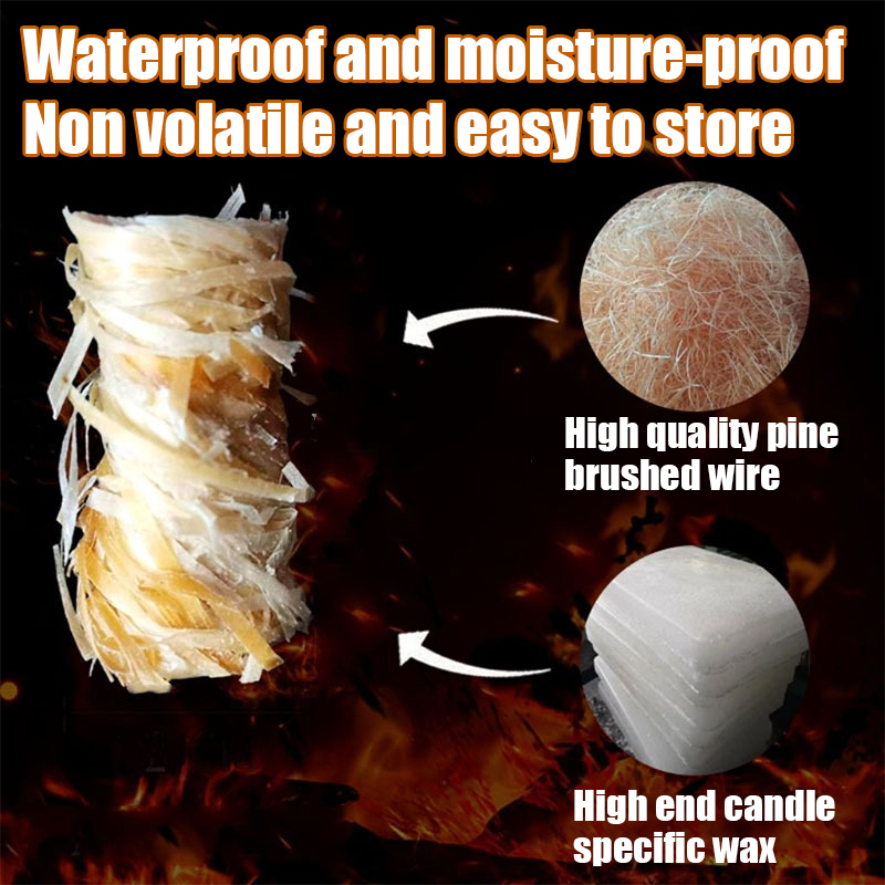 30/60/100/120PCS Natural Fire  - Wood Filler Stick 评论和价格