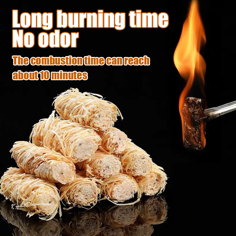 30/60/100/120PCS Natural Fire  - Wood Filler Stick 评论和价格