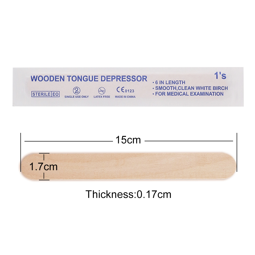 100/50/30/10PCS Tattoo Waxing  - Wood Filler Stick 评论和价格