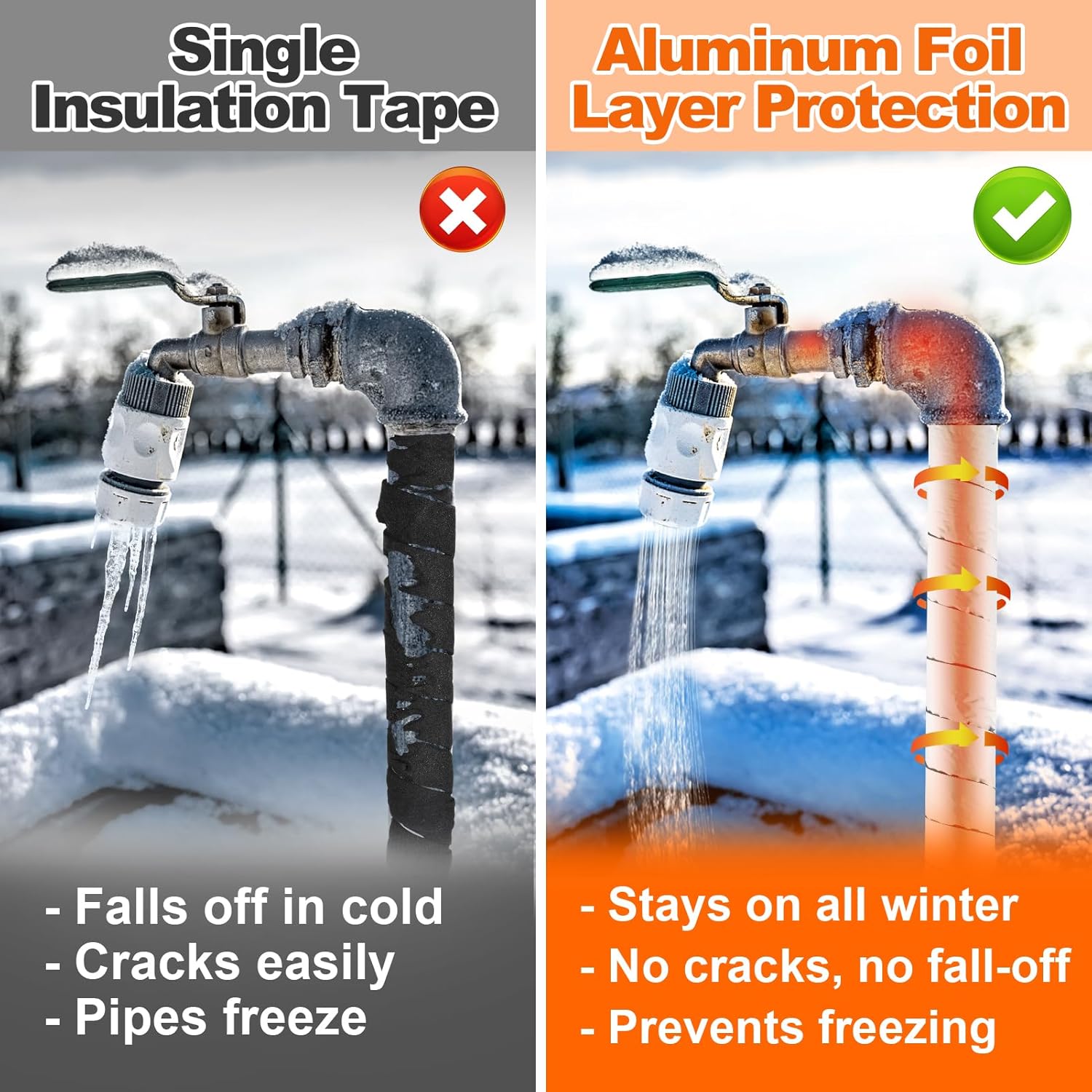 Pipe Insulation Wrap Self Adhe - Pipe Insulation Foam 评论和价格
