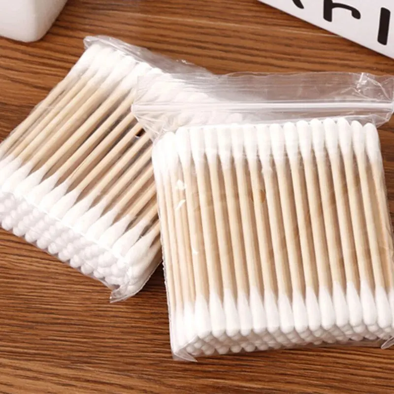 500/1000Pcs Double Head Cotton - Wood Filler Stick 评论和价格