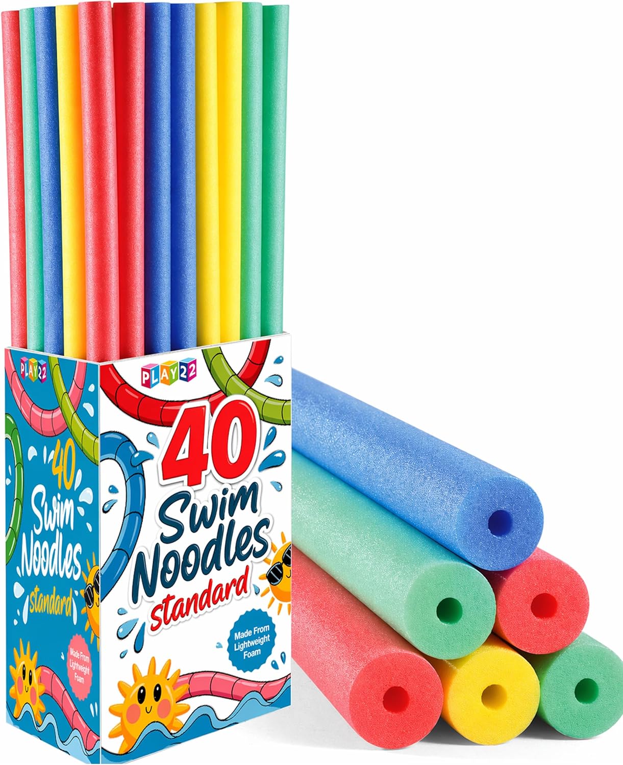 40 Pack Pool Noodles Foam - 4  - Pipe Insulation Foam 评论和价格