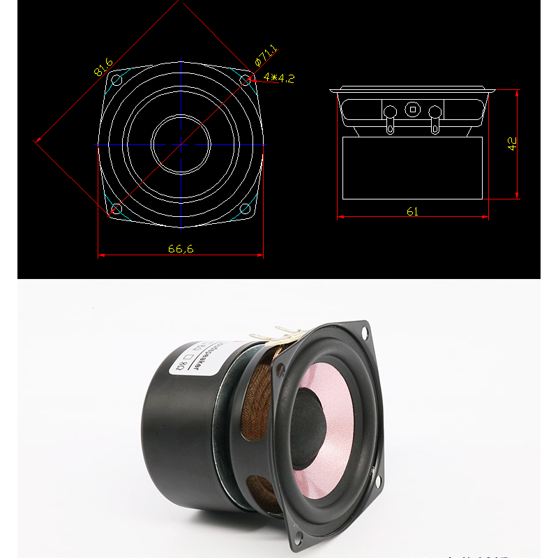 KYYSLB 20W 4-8Ohm 2.5 Inch Ful - Home Improvement Videos 评论和价格