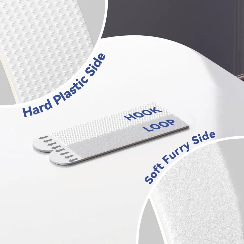 12/24pairs Tape Double Sided S - Picture Hanging Strip 评论和价格