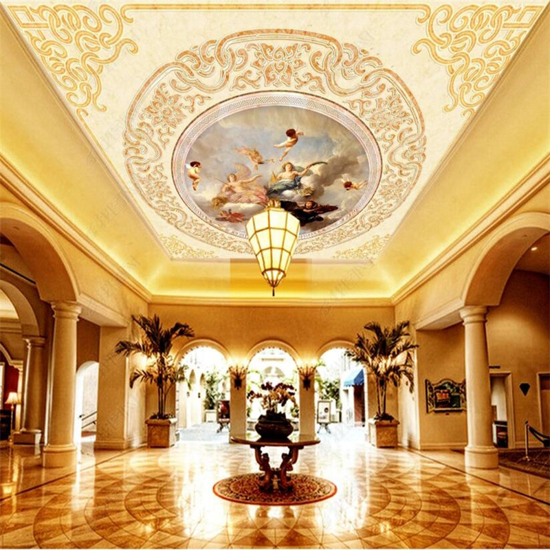 Custom European Angels Ceiling - Home Improvement Angela 评论和价格